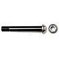 Pinhead Pinhead Front Thru Axle Wheel Lock M12 (124mm P1.0) with Key