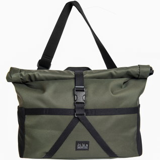 Brompton Brompton Borough Bag M, Olive, with frame