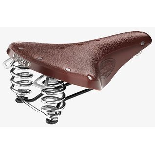 Brooks England Brooks B67 Men's - Antique Brown - Black Steel - Chrm. Springs