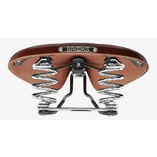 Brooks England Brooks B67 Men's - Antique Brown - Black Steel - Chrm. Springs