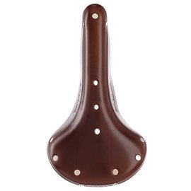 Brooks England B17 Narrow Classic - Antique Brown Top - Black Steel