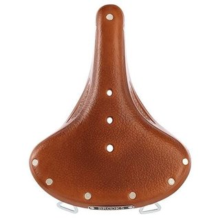 Brooks England Brooks B67 Mens - Honey - Black and Chrome steel