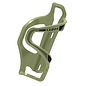 Lezyne Lezyne Flow Side Load Bottle Cage - Left loading, Army Green
