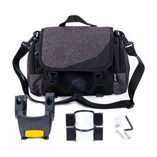 Evo EVO Quick Release Handlebar Bag, Black