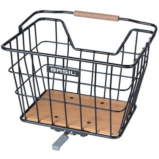 Basil Basil Nordland MIK Basket, Front or Rear - Black