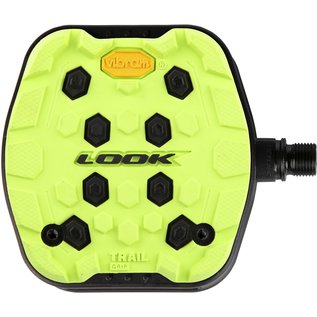 LOOK Look Trail Grip Platform Pedals - Lime