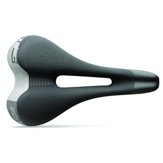 Selle Italia Selle Italia ST 3 SuperFlow Saddle, -Black/Hi-Viz