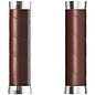 Brooks England Brooks Slender Leather Grips 130/130 - Brown