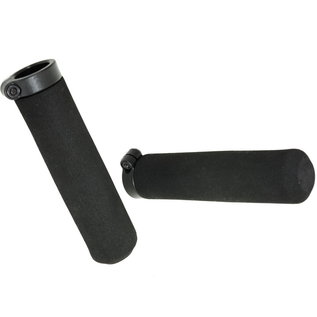 Brompton Brompton Superlight Grips, Lock-On, 130mm (pair) - Black