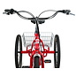 Evo EVO Latitude Folding 8spd  Adult Tricycle - Red