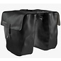 Brooks England Brooks Brick Lane Roll-Up Pannier - Black/Black - Canvas w/Leather Belts