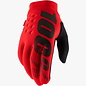 100% 100% Brisker Cold Weather Glove - Red