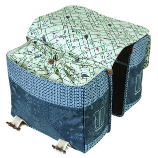 Basil Basil Bohème Double Pannier - Blue