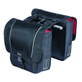 Basil Basil Sport Design Double MIK Pannier - Black