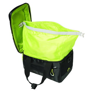 Basil Basil Miles Trunk Bag - Black/Lime