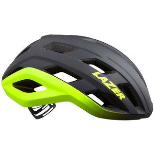 Lazer Lazer Strada Kineticore - Matte Grey / Flash Yellow