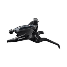 Shimano ST-EF505-L Left 3-spd Shifter/Brake Lever EZ-Fire Plus, 3-Finger for Hydraulic Disc Brake - Black
