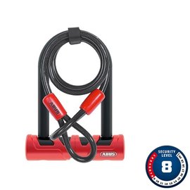 Abus Ultimate 420 Mini  + Cable - Red