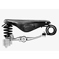 Brooks England Brooks B135 Unisex - Black Top - Chrome Steel w/Double Springs