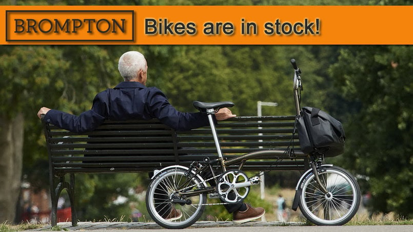 Brompton Bikes in Stock