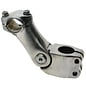 49N 49N Adjustable Threadless Stem,1 1/8" Steer, 31.8mm bar clamp, 110mm, Silver