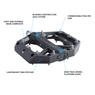 Shimano Shimano PD-GR400 DEORE - Black