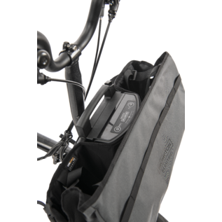 Brompton Brompton Electric Basket Bag (BMZ) - Dark Grey
