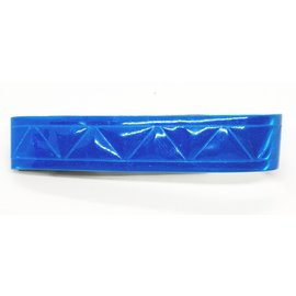 3M Reflective Plastic Velcro Band - blue