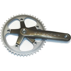 FSA Sillgey Crank Set  48T -  Grey/Gold