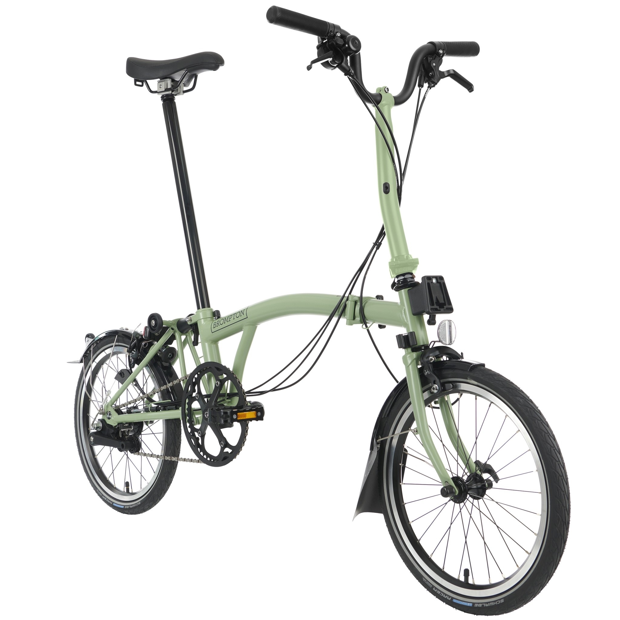 Brompton C Line Explore Mid Handlebar Matcha Green