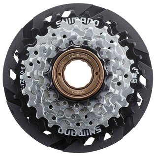 Shimano Shimano MF-TZ510  6spd Freewheel 14-28T,  14-16-18-21-24-28T, w/Spoke Protector