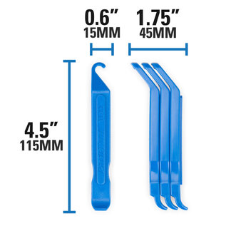 Park Tool Park Tool Tire Lever TL-1.2C - Set of 3