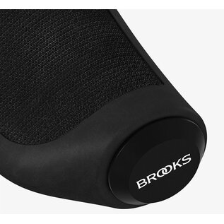 Brooks Brooks Ergonomic Rubber Grips - 130/130, Black