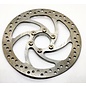 Disc Brake Rotor with Threaded Adapter for Crystalyte Motors - 160mm - 6bolt