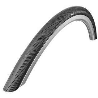 Schwalbe Schwalbe Lugano II Tire 700x25c, K-Guard, Silica, Wire - Black