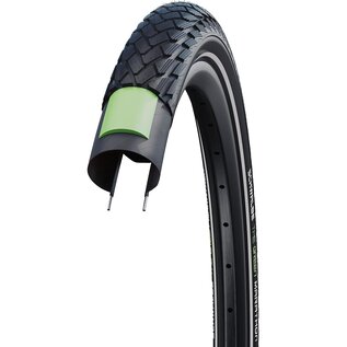 Schwalbe Schwalbe Green Marathon 700x44c | 28x1.65 Addix Eco GreenGuard Black-Reflex