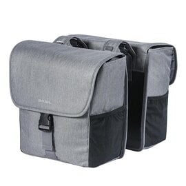 Basil Go Double Bag - Grey