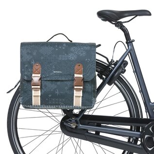 Basil Basil Bohème MIK Double Pannier - Blue