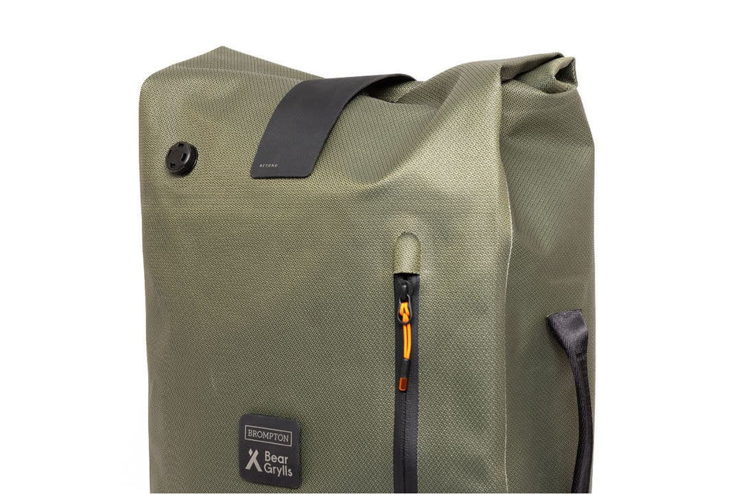 Brompton x Bear Grylls Waterproof Backpack - Olive