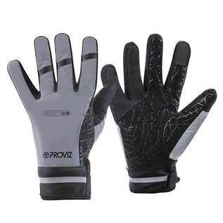 Proviz Proviz, REFLECT360, Winter Gloves, Silver,  Pair