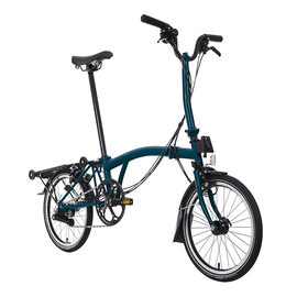 Brompton C Line Explore - Mid/Rack - Ocean Blue