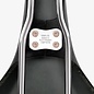 Brooks England Brooks B15 Swallow - Black Top - Chrome Steel