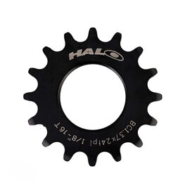 Halo Cog, Halo Track 16T 1/8'', CNC Cro-Mo, Black