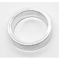 Evo Evo Alloy Headset Spacer, 28.6mm, Silver, 10mm