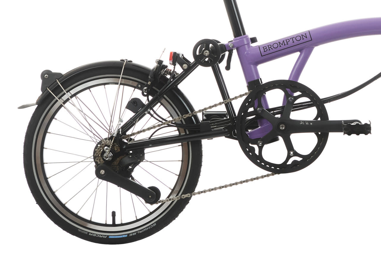 Brompton P Line Urban Mid - 4 Speed - Pop Lilac Matt 2024 Folding