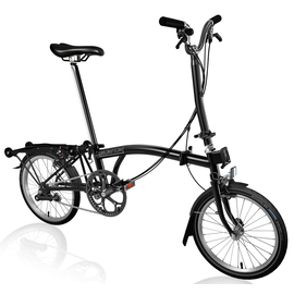 Brompton C Line Explore - High/Rack - Black