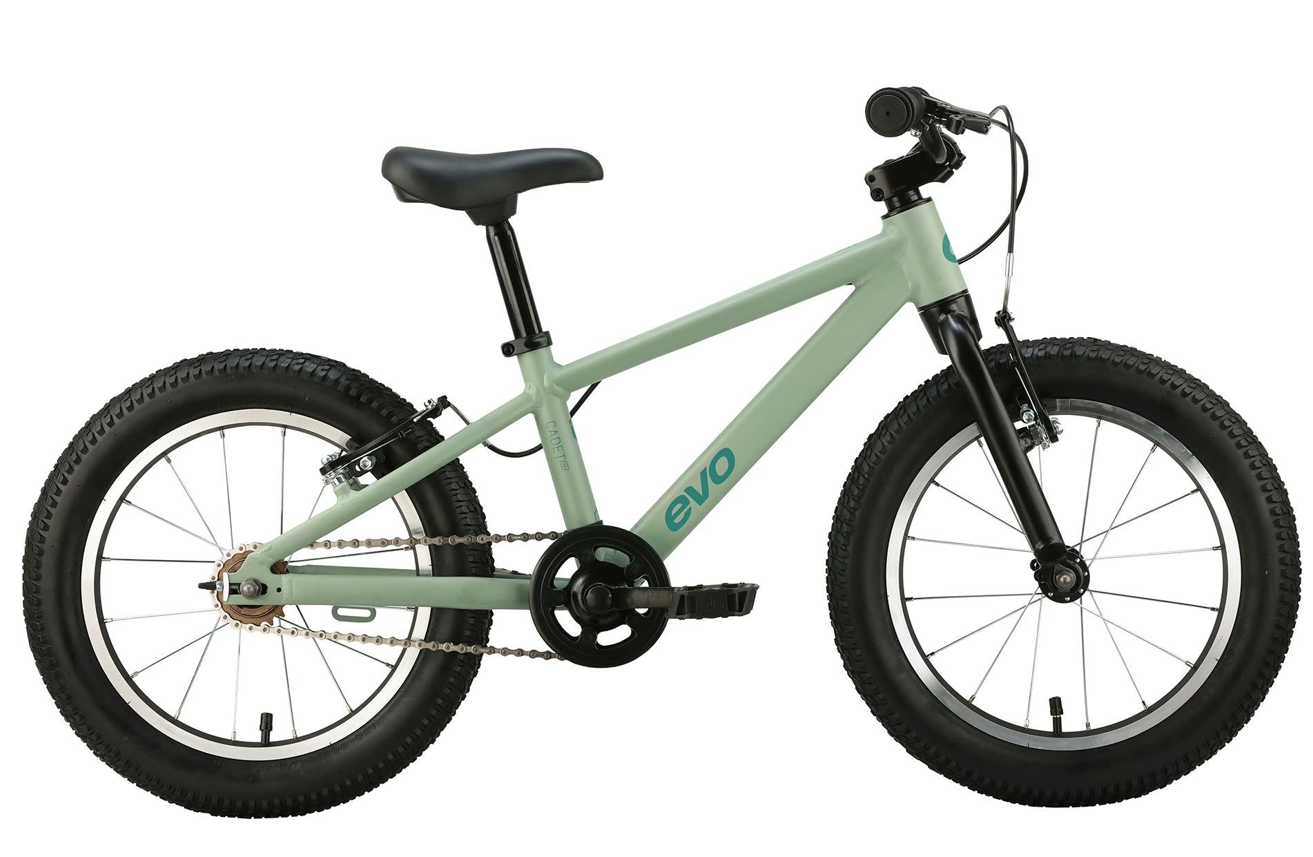 EVO Cadet 16 Kids Bicycle Green JV Bike