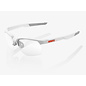 100% 100% SPORTCOUPE® - Soft Tact White - HiPER Red Multilayer Mirror Lens