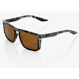 100% RENSHAW - Matte Black Havana - Bronze Lens