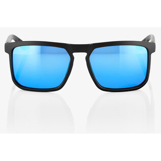 100% 100% RENSHAW - Matte Black - HiPER Blue Multilayer Mirror Lens